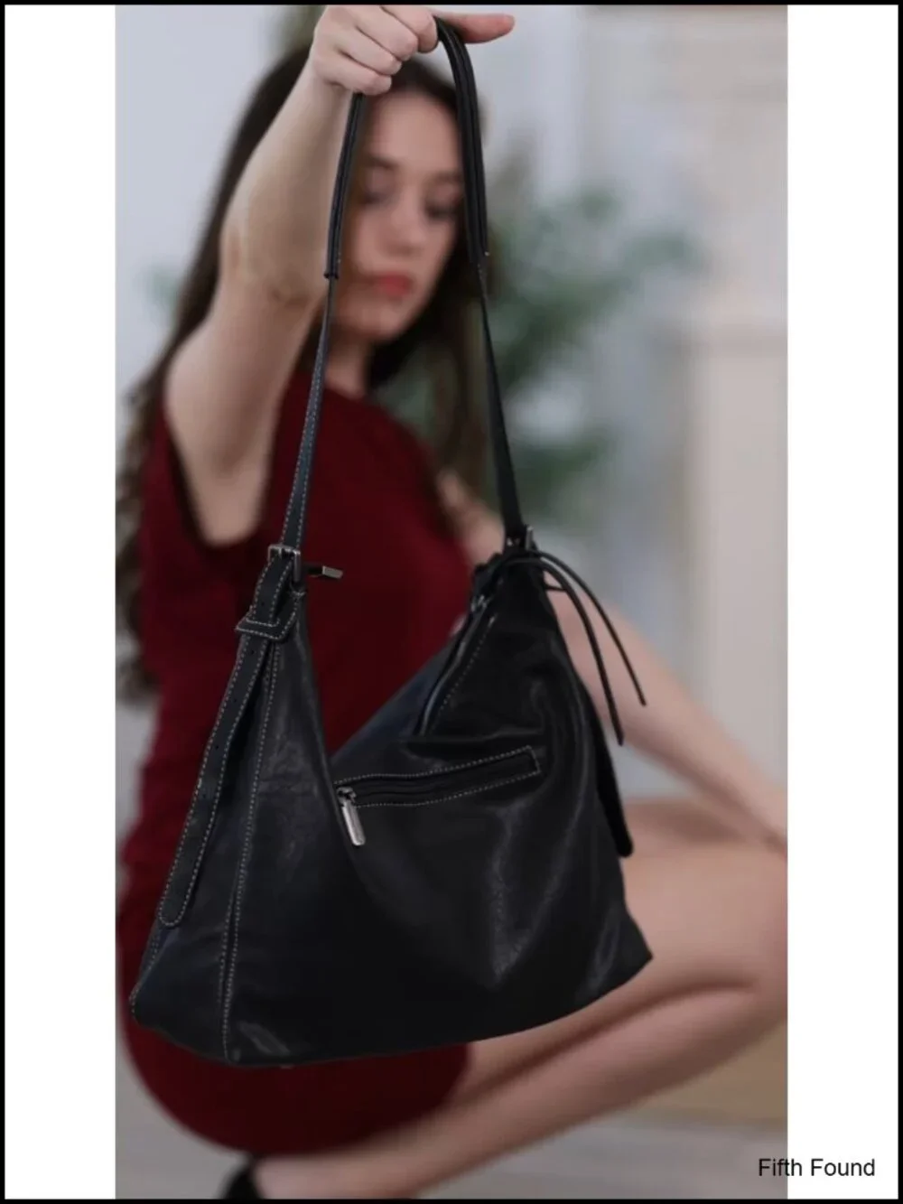 Ultra Soft PU Leather Hobo Bag Large Slouchy Shoulder Crossbody Purse Zip